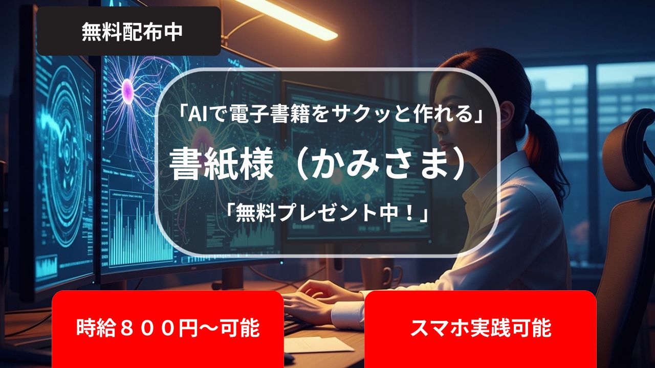 書紙様（かみさま）無料プレゼント